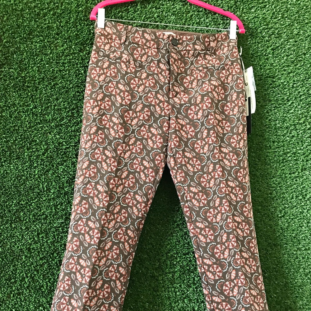 👖 size 4 Anthropologie Essential Slim Trousers